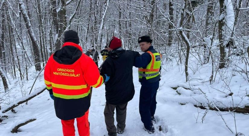 Rendkívüli közleményt adott ki a rendőrség a jéghideg Bükkben talált férfiról