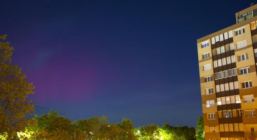 Megjelent 2026 első sarki fénye Magyarországon