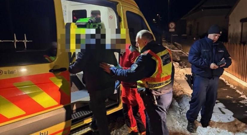 Veszekedés helyett az erdőbe ment a férfi - Életet mentettek a körmendi rendőrök - fotók