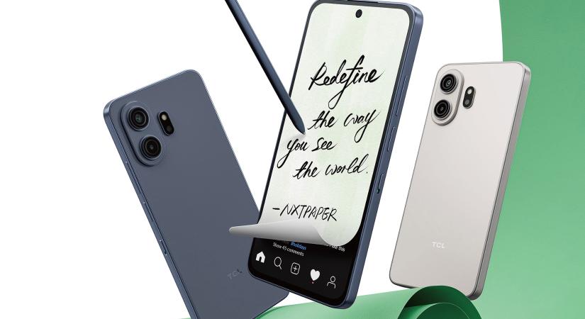 Olvasásra optimalizált mobilt villantott a TCL: Bemutatkozott a NxtPaper 70 Pro