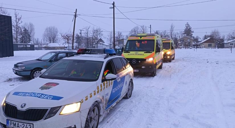 Majdnem meghalt két fiatal az extrém hideg időjárásban – nagyon sokat kockáztattak