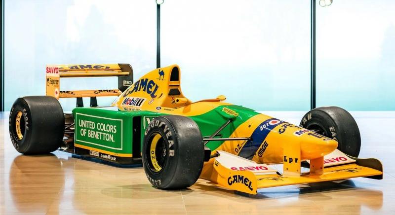 Árverésre kerül Schumacher 1992-es Benettonja, több, mint 3 milliárd forintot kérnek érte
