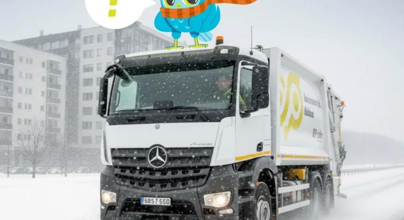 A II. kerületi polgármester kiakadt, mert a jeges utcákról nem vitte el a Mohu a szemetet