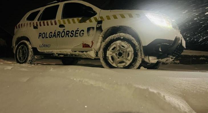 Folyamatos szolgálatban a Lőrinci Polgárőrség 