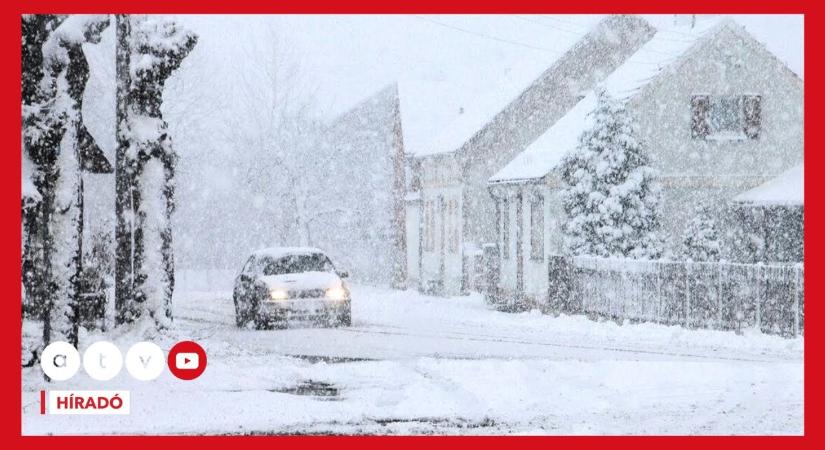 Sürgős figyelmeztetés az operatív törzstől, senki ne induljon útnak a narancs riasztás területén