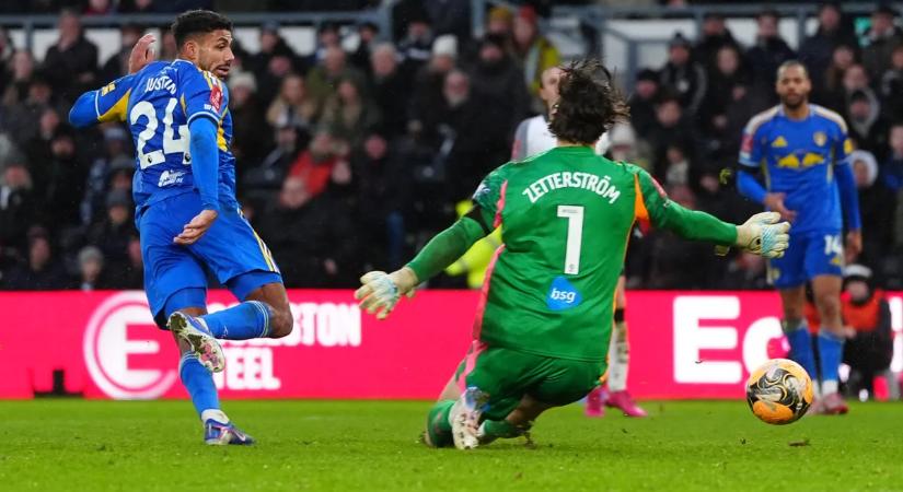 FA-kupa: a Leeds a második félidőben felőrölte a Derby Countyt