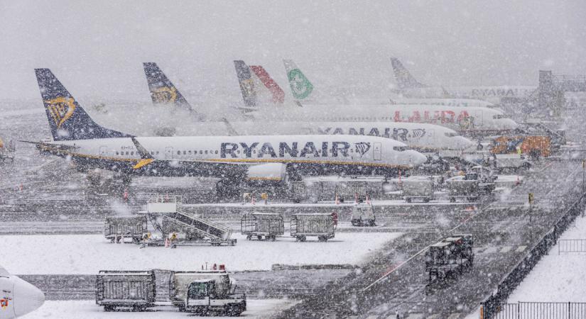 Miközben megbénította a tél Nyugat‑Európát, Magyarországon zavartalan a közlekedés