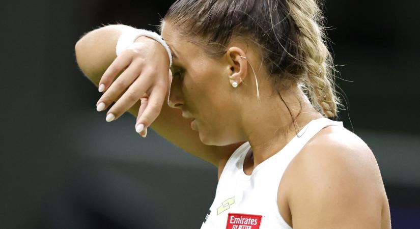 Nagy a baj, kórházba került a legjobb magyar teniszezőnő, fotón üzent a szurkolóknak