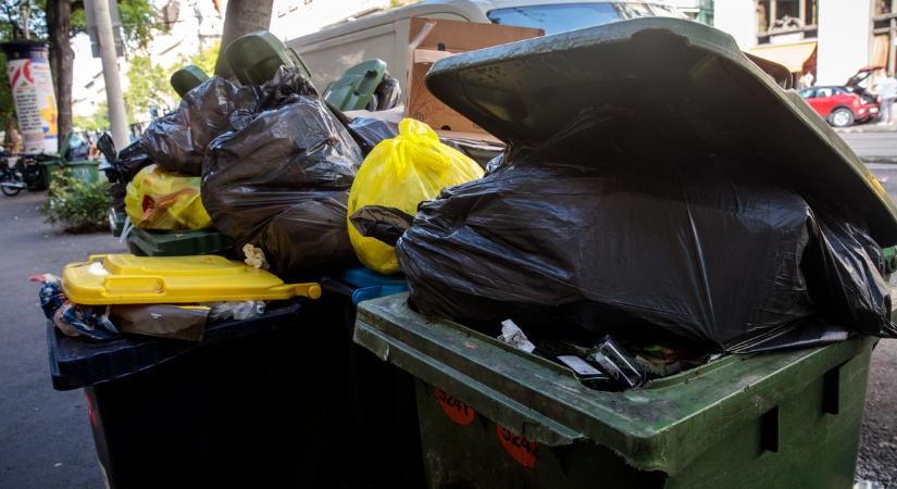 Hetek óta nem ürítik a kukákat a második kerületben, reagált a Mohu