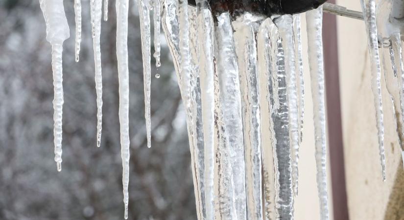 Zord hideg uralta a hajnalt, Veszprém megyében is jóval fagypont alá süllyedt a hőmérséklet