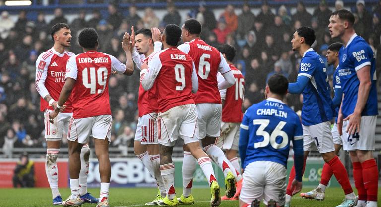 Még a kihagyott büntető is kényelmesen belefért az Arsenalnak az FA-kupában