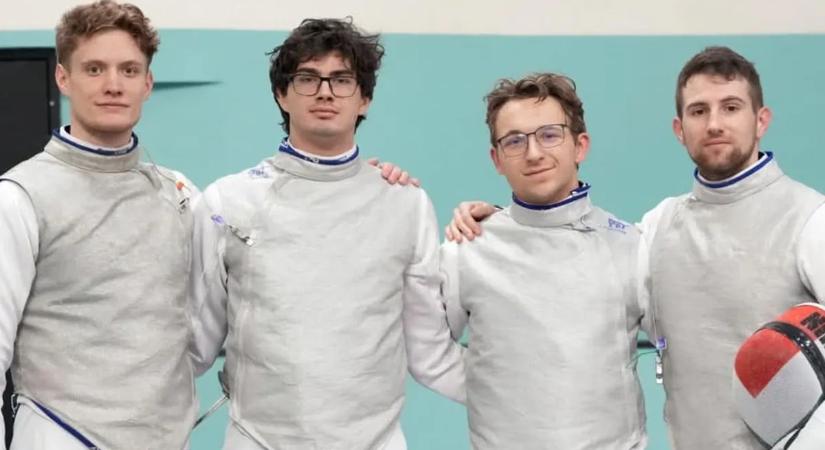 Vívás: hetedik a férfi tőrcsapat a párizsi világkupaversenyen