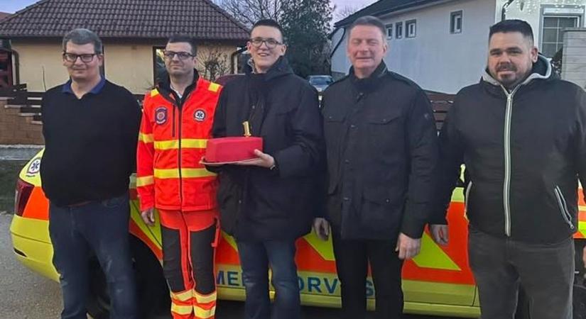 Életet mentettek, most újra találkoztak: megható pillanatok Győr-Moson-Sopronban