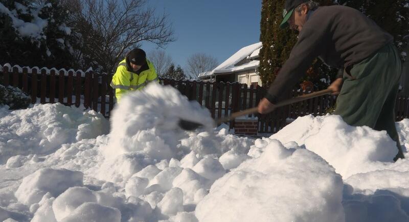 Télen is segítik az egyedül élőket Várdán