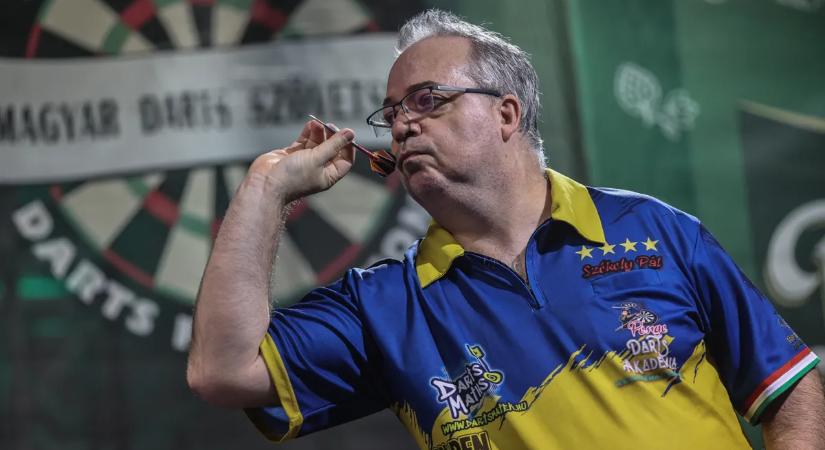 Darts: egy mérkőzésen múlt Székely Pál Pro Tour-kártyája