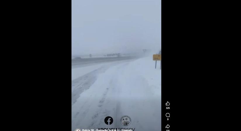 A szél és a havazás fákat dönt ki. Délkeleten friss hótakaró várható