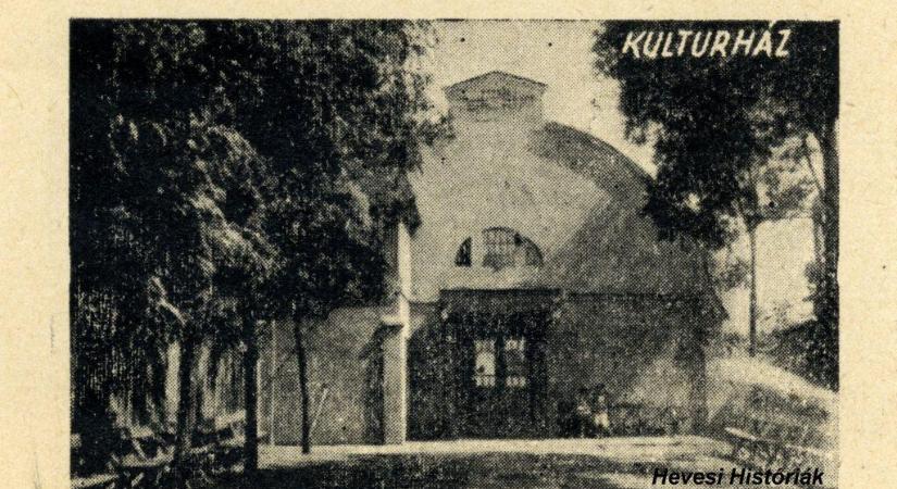 Száz éve épült a Hevesi Kultúrpalota