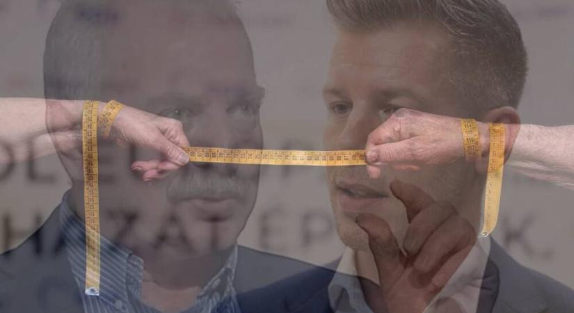 Bencsik András szerint Magyar Péter ‘ennyire volt’ -pár centi- az erkölcsi győztes státusztól