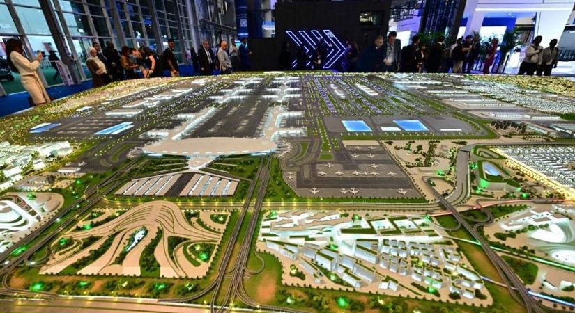 Dubajban épül a világ legnagyobb repülőtere, elképesztő paraméterekkel