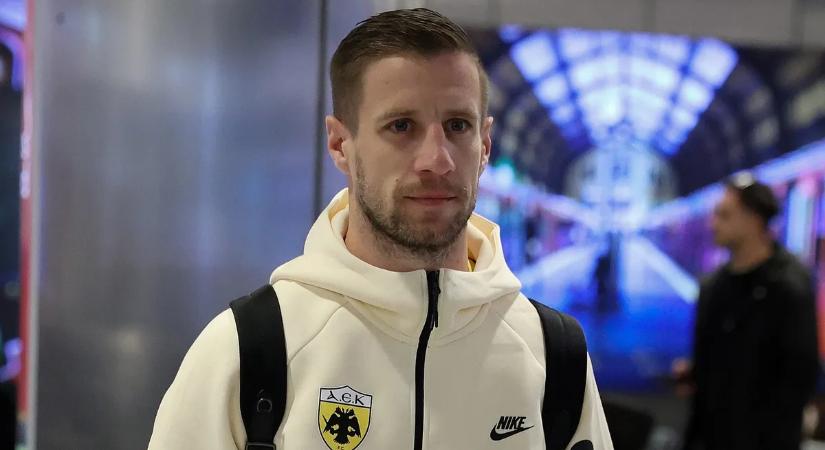Döntetlennel záruló meccsen debütált Varga Barnabás az AEK Athénban