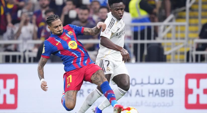 Csúcsfoci az el Clásicón: az ötgólos Szuperkupa-döntőn a Barcelona címet védett