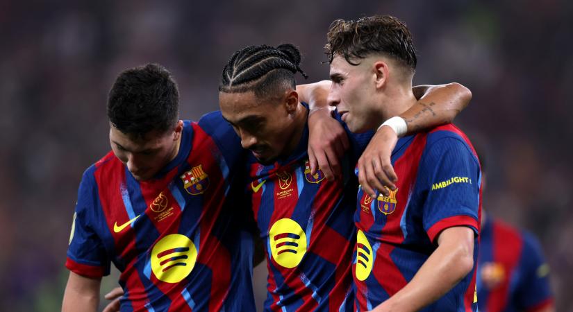 Ötgólos thriller: a Barcelona nyerte a Spanyol Szuperkupát