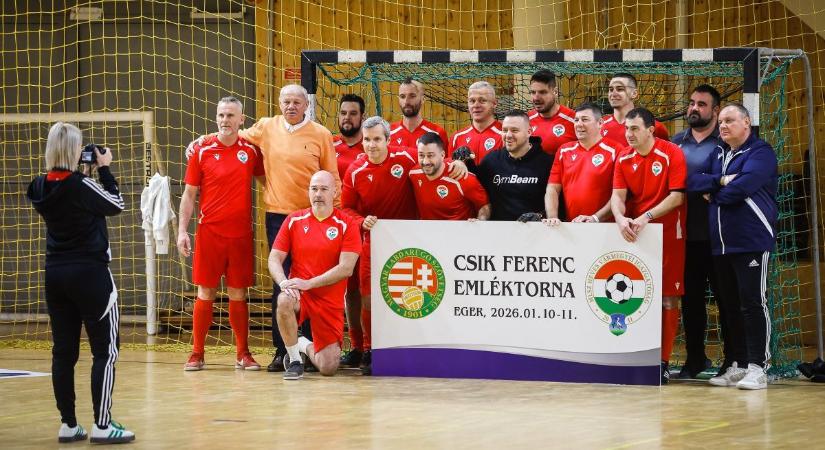 Csik Ferenc-emléktorna: az apa-fia csapattal szemben nem volt ellenszer