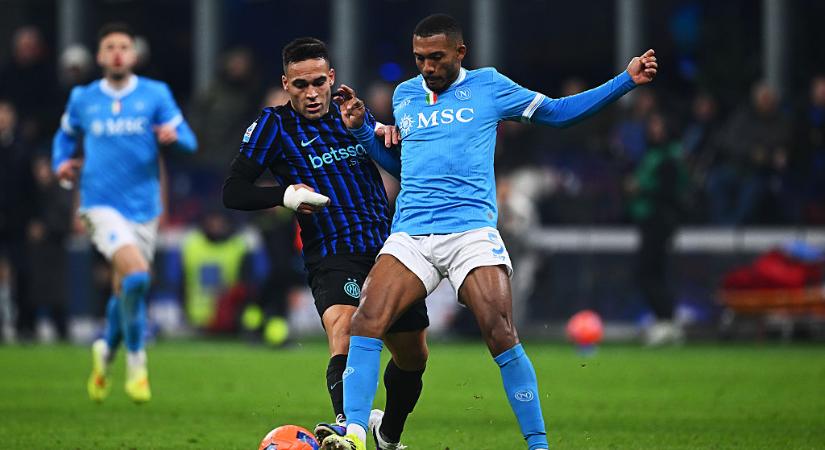 Serie A: kétszer is vezetett az Inter, mégsem tudták legyőzni a Napolit! – videóval