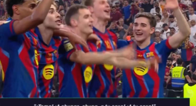 Fermín Lopez elég gusztustalan dolgot üzent a Real Madrid szurkolóinak