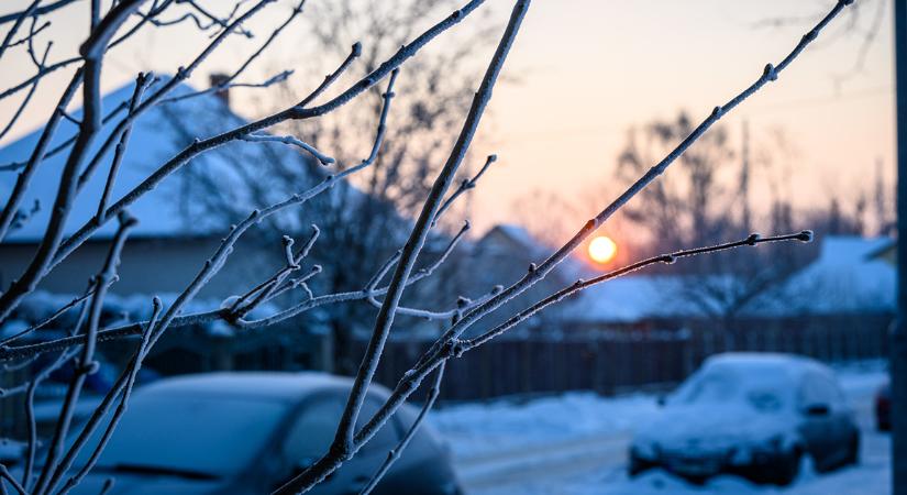 Kemény fagyokkal indul a hét, de közeleg az enyhülés