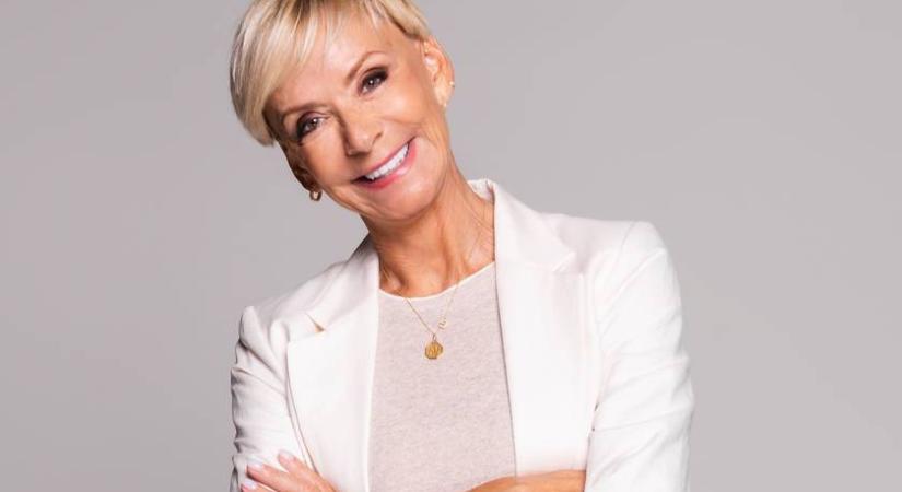 Jakupcsek Gabriella szép szőke unokájától elájulunk: az idén 8 éves Lindával együtt síeltek