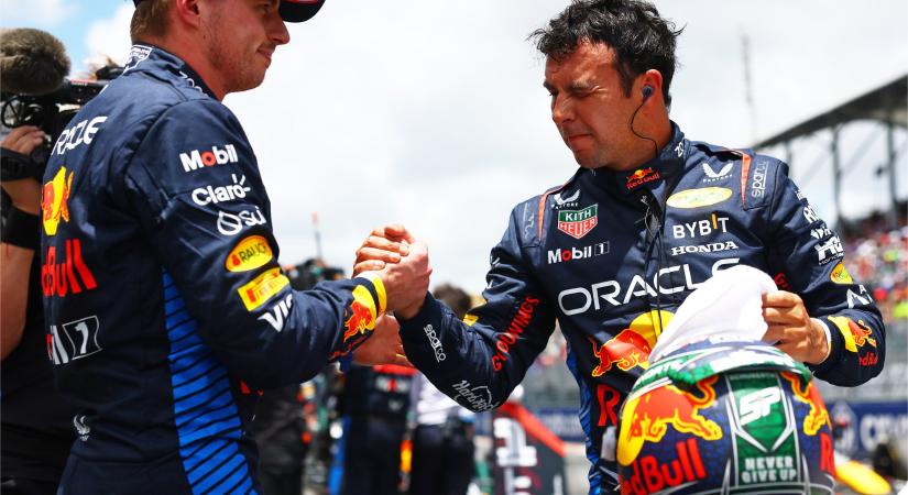 Pérez szerint Verstappen csapattársának lenni a legrosszabb munka az F1-ben