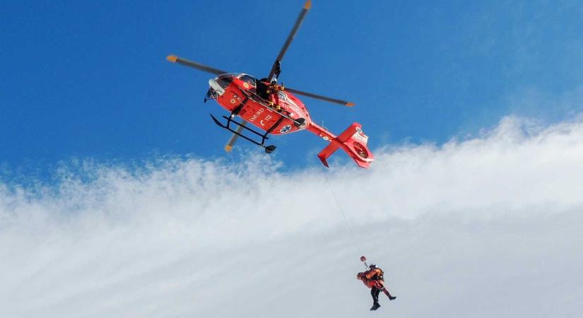 Rengeteg a baleset: 75 személyt mentett meg a Salvamont