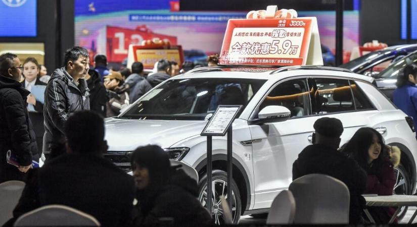 Három éve a legkisebb ütemben nőtt a kínai autópiac