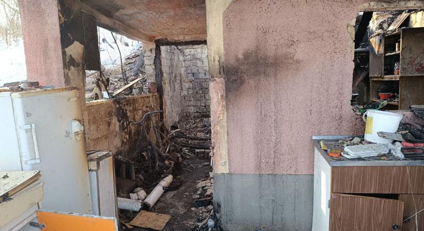 A tulajdonos megmenekült, de két állat elpusztult a szőlőhegyi tűzben