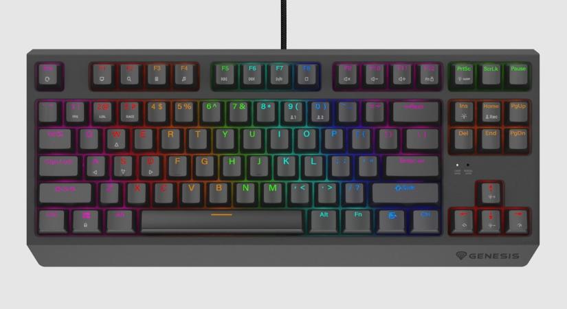 Genesis Thor 230 TKL Lite billentyűzetteszt – Thor ereje kis helyen is elfér