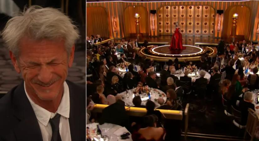 Semmi sem szent? Sean Penn pofátlanul rágyújtott a Golden Globe-gálán