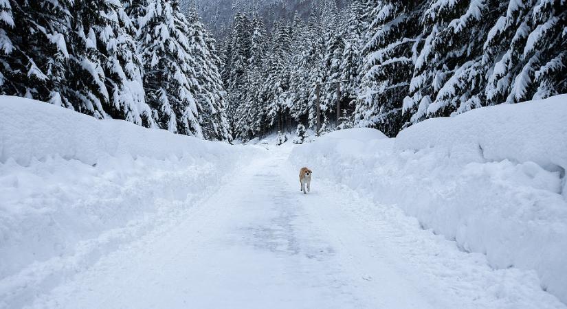 Időjárás: folytatódik az extrém hideg, csúszós utakra figyelmeztetnek