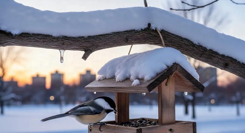 Madáretetés télen: ezek az eleségek segítik igazán a túlélésüket