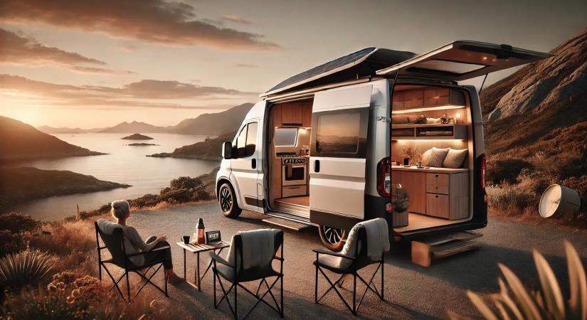 „Van-life” újratöltve: a digitális nomádok új luxusa
