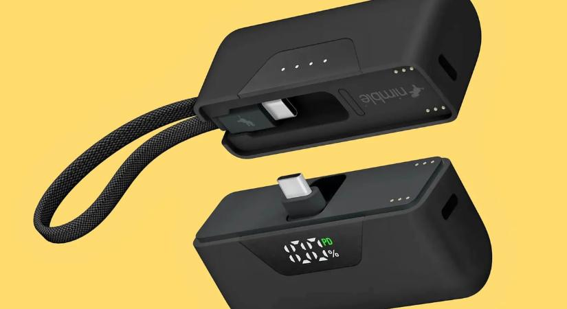 Mint egy tábla csokit, úgy törheti ketté ezt a power bankot, ha megosztaná mással is