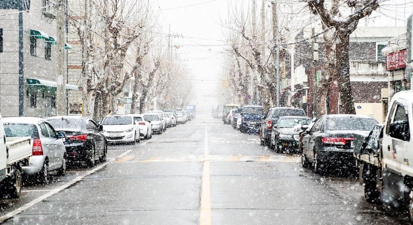 Narancs riasztást adtak ki: többórás ónos eső és 10 centi hó béníthatja meg az országot