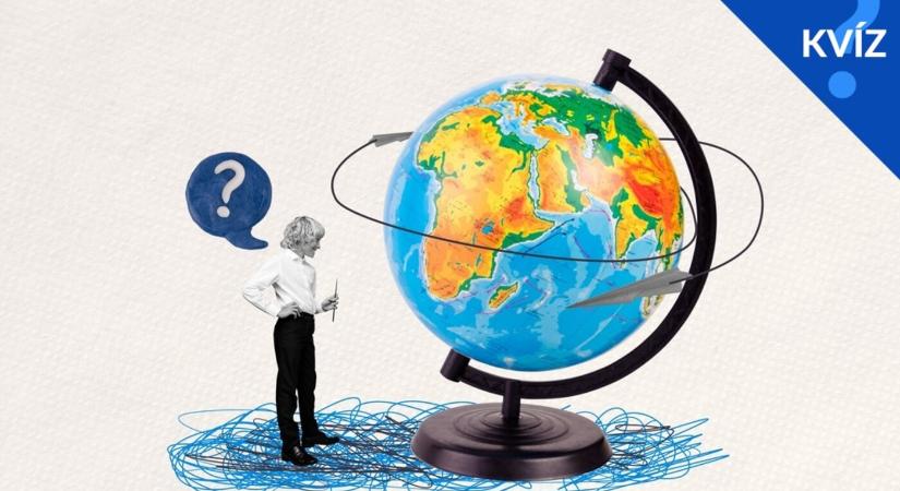 KVÍZ: 10 kérdés földrajzból, amelyek elárulják, mennyire vagy tájékozott