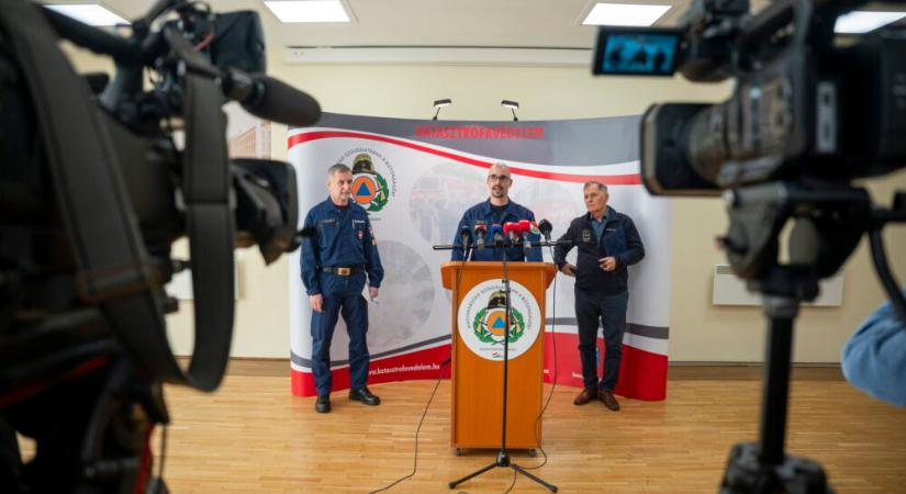 Operatív törzs: Senki se induljon útnak ott, ahol meteorológiai riasztás lesz