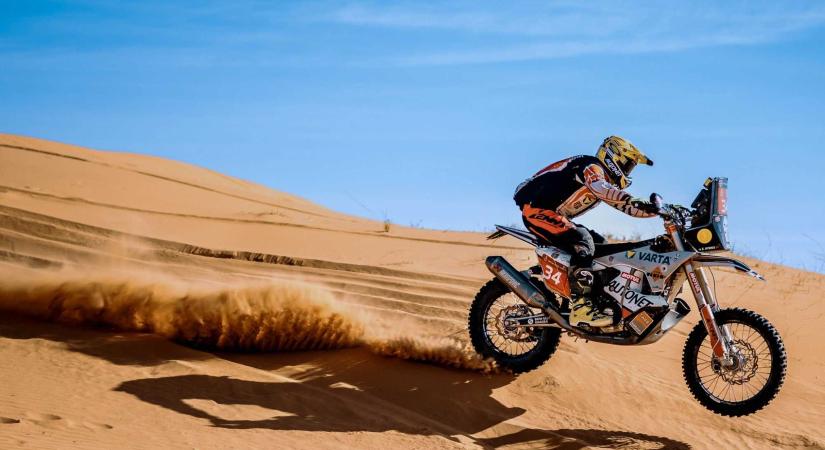 Dakar: Újabb szakaszon van túl Gyenes Mani