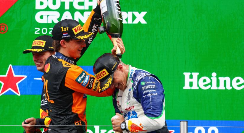 Hadjar: „Ezek a srácok jó illatúak voltak, én meg bűzlöttem” – így élte meg az első dobogót