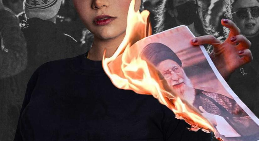 Az ellenállás új, rendíthetetlen szimbóluma: a cigarettázó iráni nő