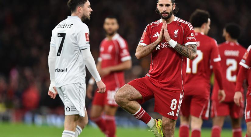 Szoboszlairól szólt a Barnsley elleni kupameccs első félideje