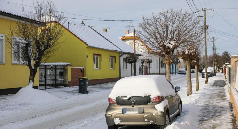 Másodfokú vészjelzés, havazás, ónos eső - Mutatjuk a keddi időjárás előrejelzést