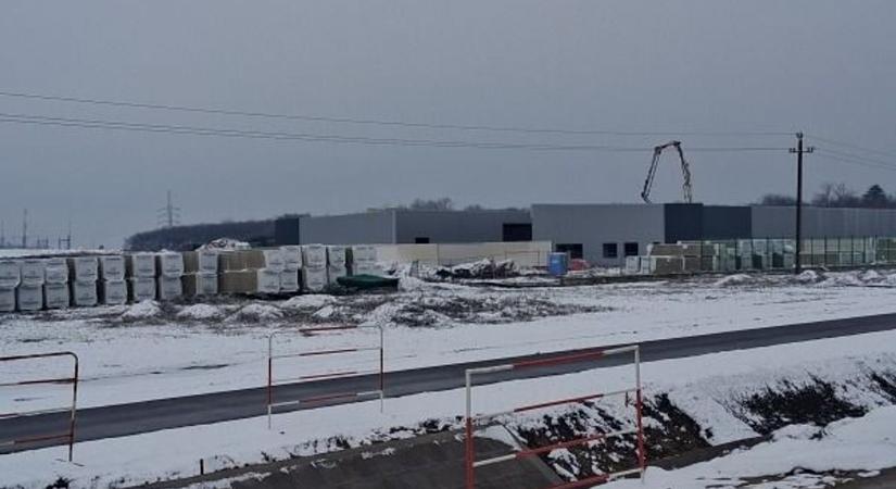 Rohamtempóban épül a BYD-gyár, így áll most az építkezés